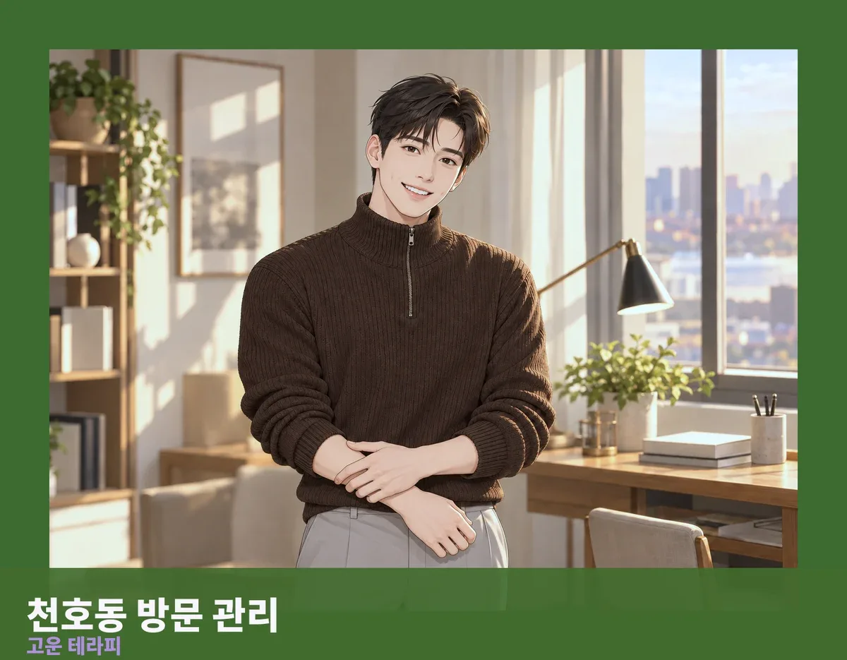 천호동 방문 관리